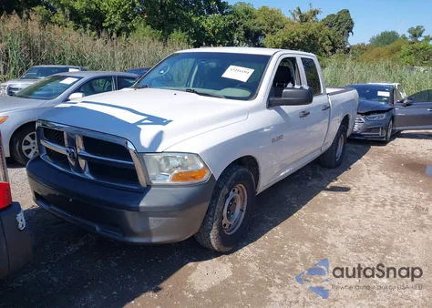 2010 Dodge Ram 1500 St from USA, damaged, VIN 1D7RB1GP1AS172253